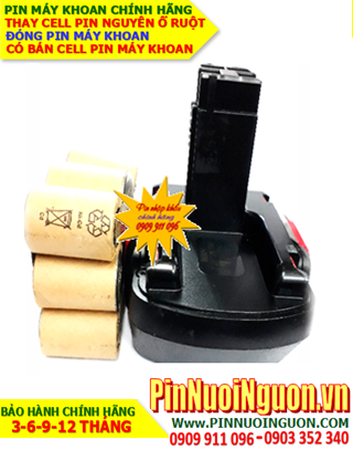 Pin Máy Khoan Bosch 18v 3300mAh, Thay cells Pin Máy Khoan Bosch 18v 3300mAh chính hãng | Bảo hành 6 tháng